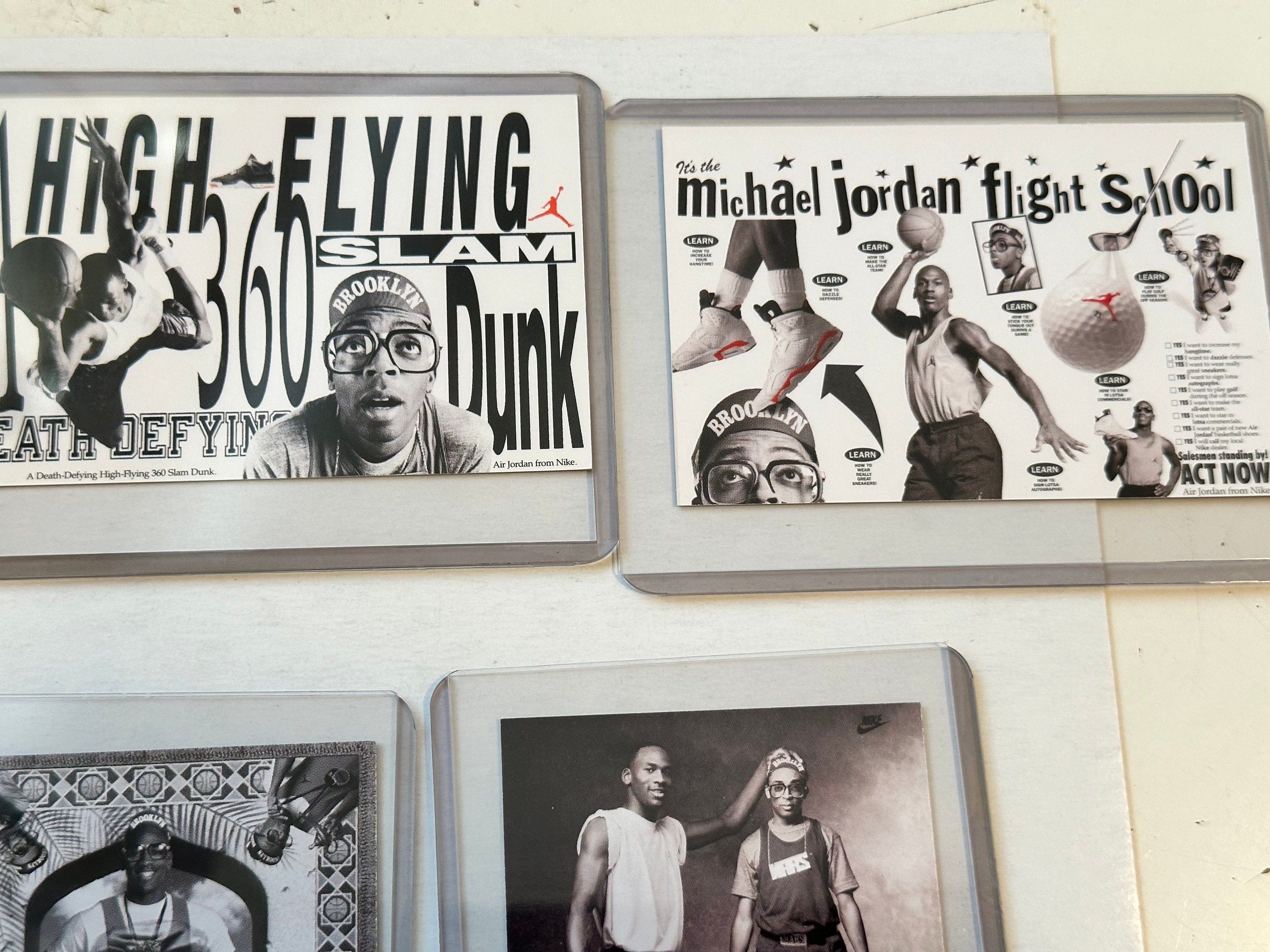 Michael Jordan Rare Nike 6 Cards Vintage Set 1991 - Etsy