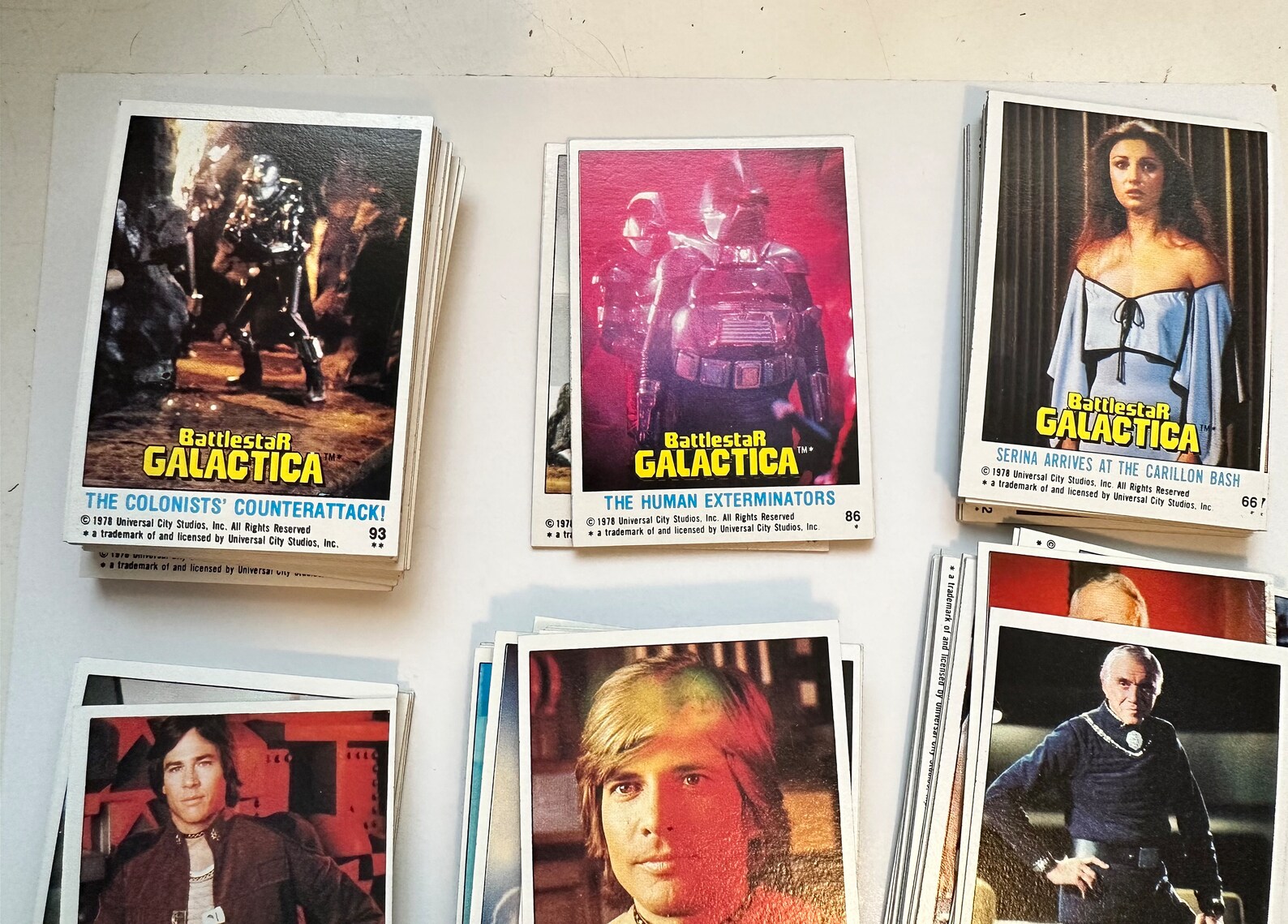 Battlestar Galactica Original Cards Set 1978 - Etsy
