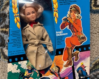 Rare Police woman TV show original doll inbox 1976