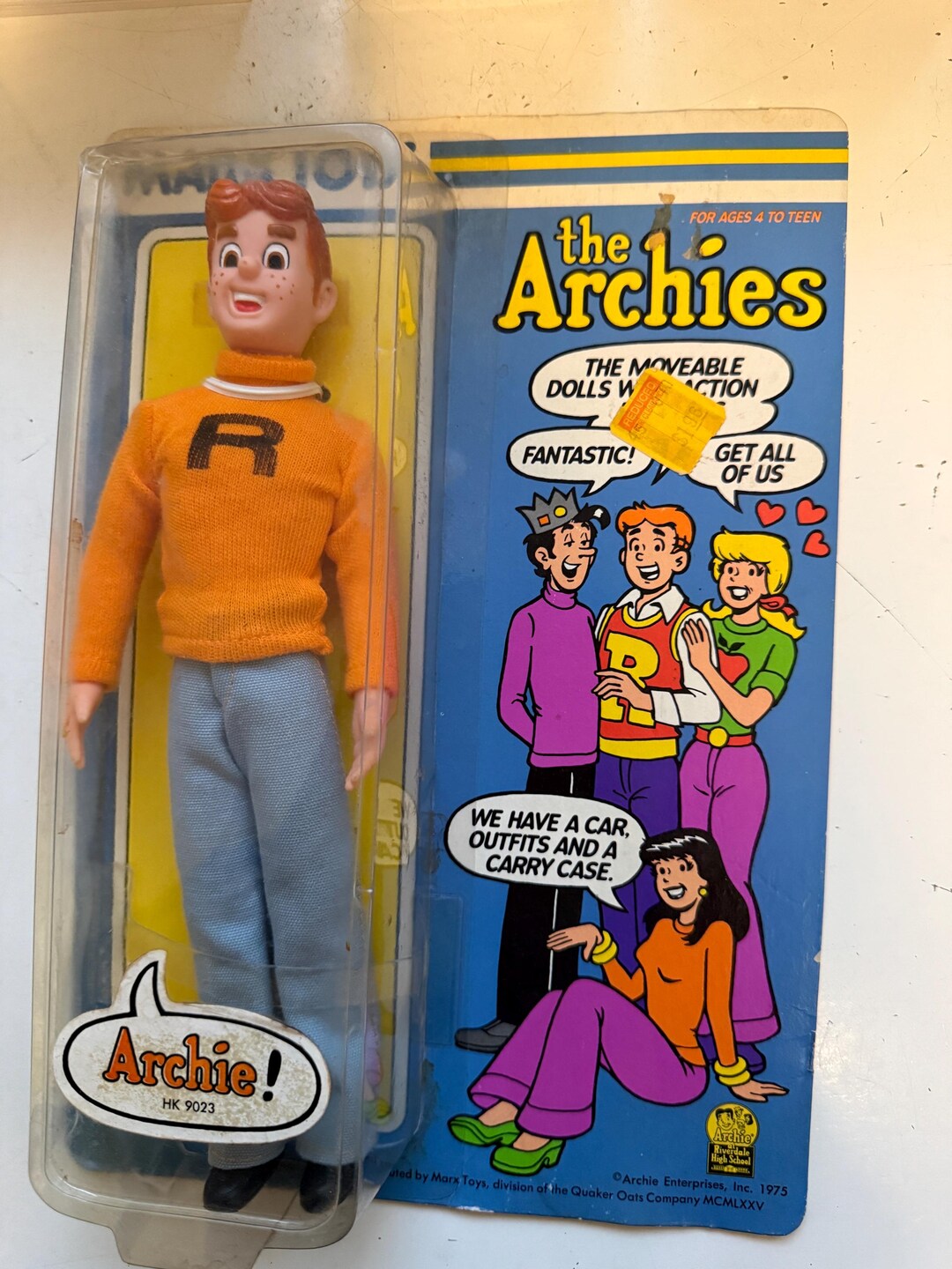 The Archies Rare Archie Doll in Package 1975 - Etsy