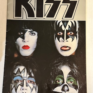 Kiss Original Konzertprogramm mit Karte 1979