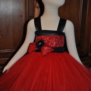 red toddler flower girl dresses