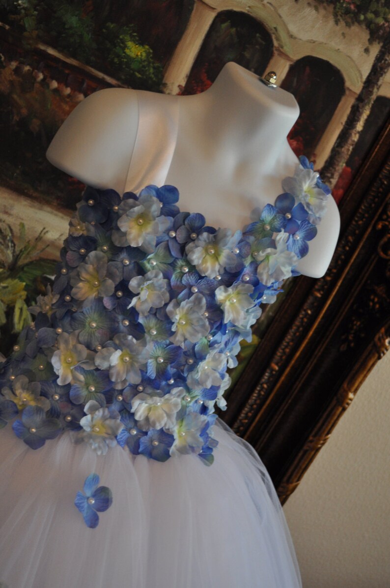 Special Occasion Dress Flower Girl Dress Tutu Dress Blue - Etsy