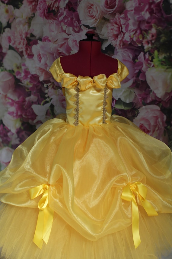 belle inspired dress