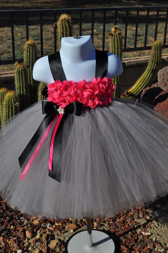fuchsia baby dress