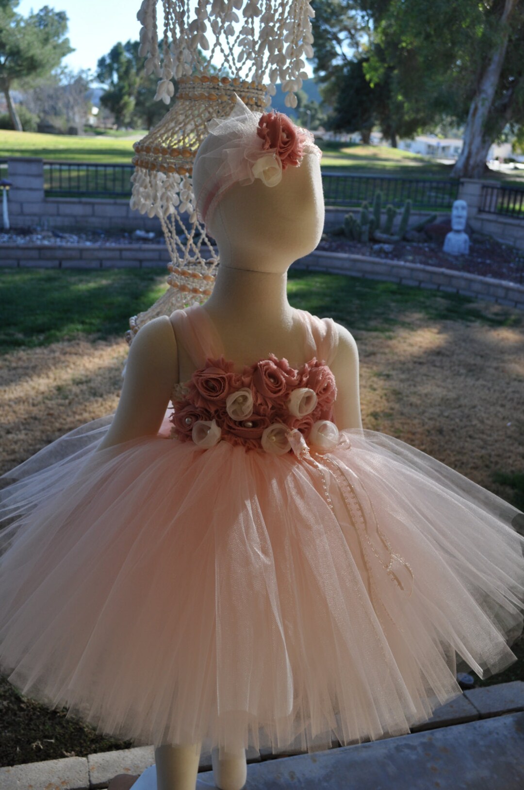 Blush Tutu Dress, Blush Flower Girl Dress, Infant Blush Dress, Baby