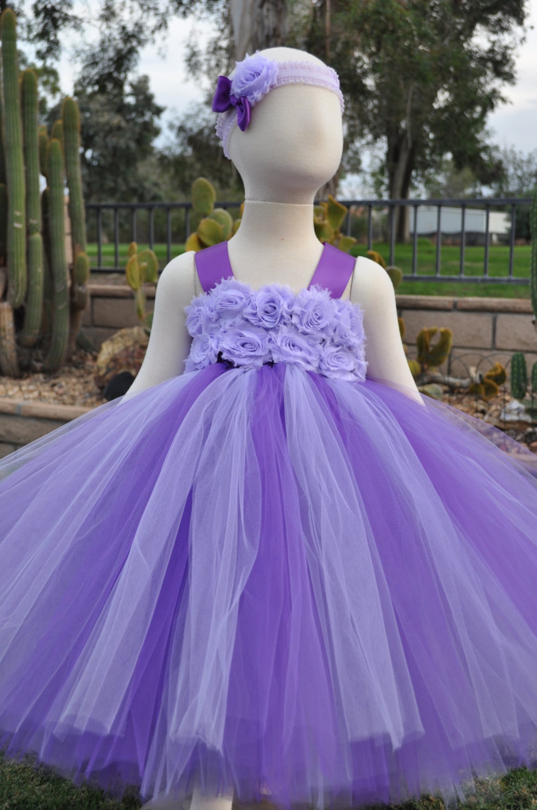 Toddler Girl Lilac Floral Bluffs Coralie Dress main image 1