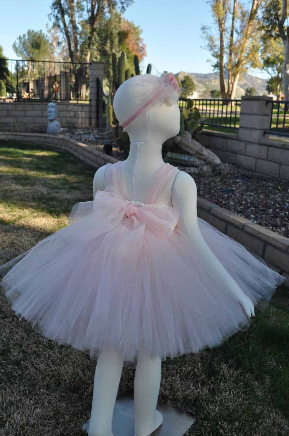 Blush Tutu Dress Blush Flower Girl Dress Infant Blush Dress Etsy