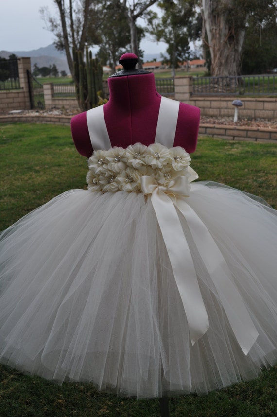 ivory dress 2t Ivory Champagne Flower Girl Dress, Toddler Ivory Champagne Dress, Infant  Flower Girl, Baby Ivory Dress, Beige Ivory Girls Dress