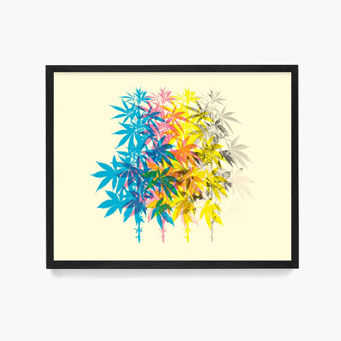 Marijuana Wall Art Weed Poster Cannabis Poster Marijuana Etsy