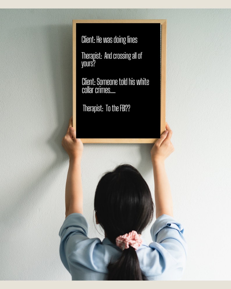 Taylor Swift Midnights Therapy-humorposter: counselingkantoordecor (digitale download) afbeelding 4