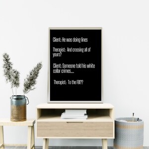 Taylor Swift Midnights Therapy-humorposter: counselingkantoordecor (digitale download) afbeelding 3