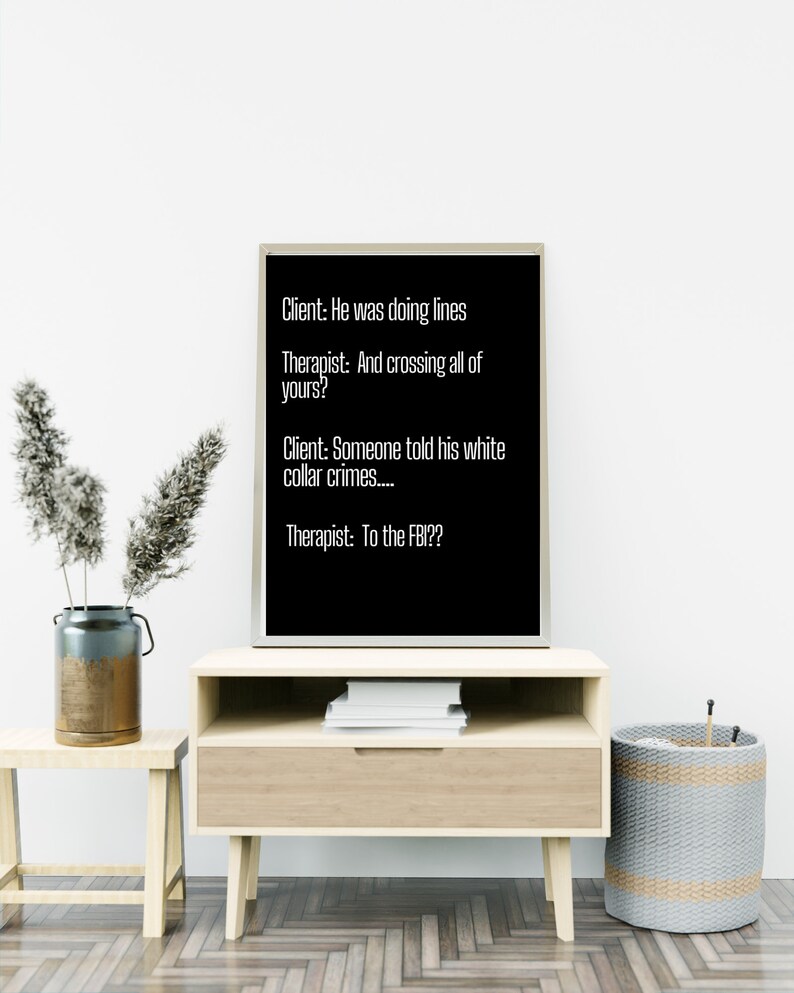 Taylor Swift Midnights Therapy-humorposter: counselingkantoordecor (digitale download) afbeelding 3