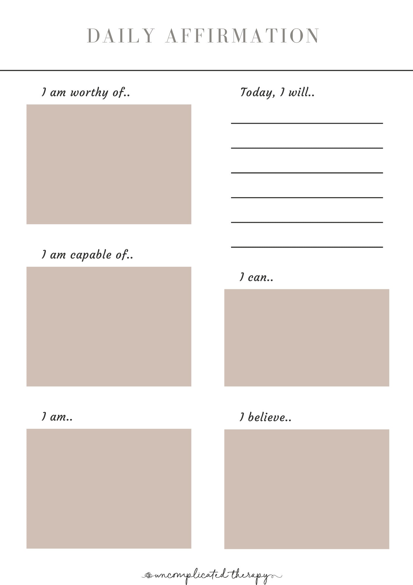 The Power Of Daily Affirmations: A Guide - kfh7u0a