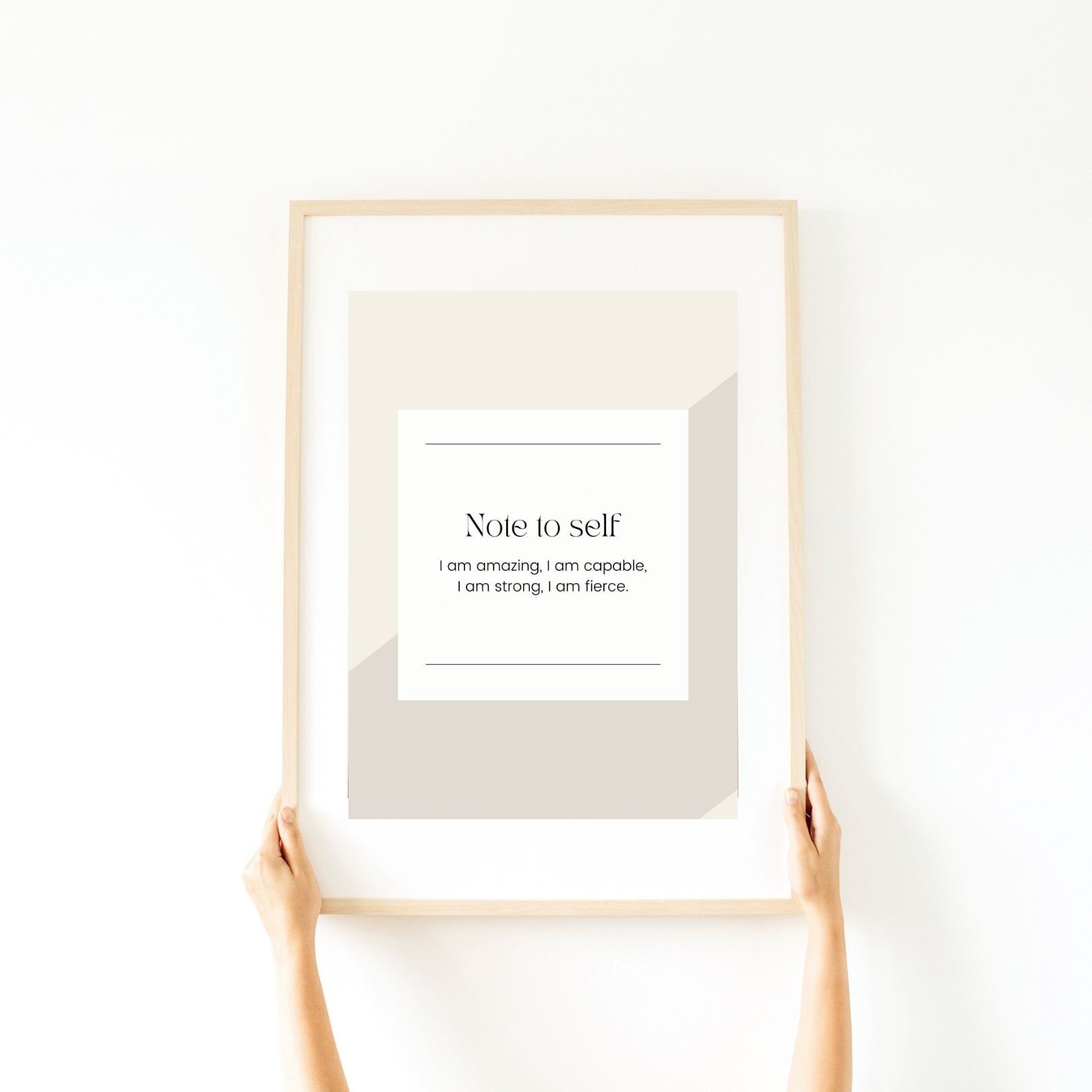 Note to Self Poster|therapy Office Decor| Counseling Office Wall Art ...