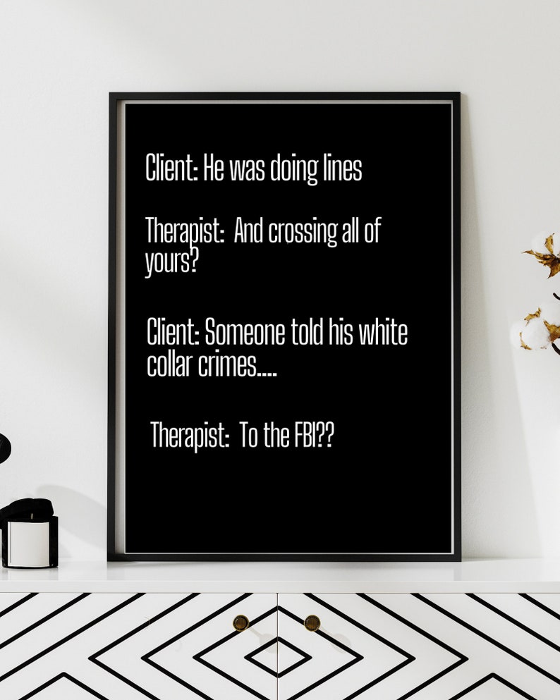 Taylor Swift Midnights Therapy-humorposter: counselingkantoordecor (digitale download) afbeelding 2