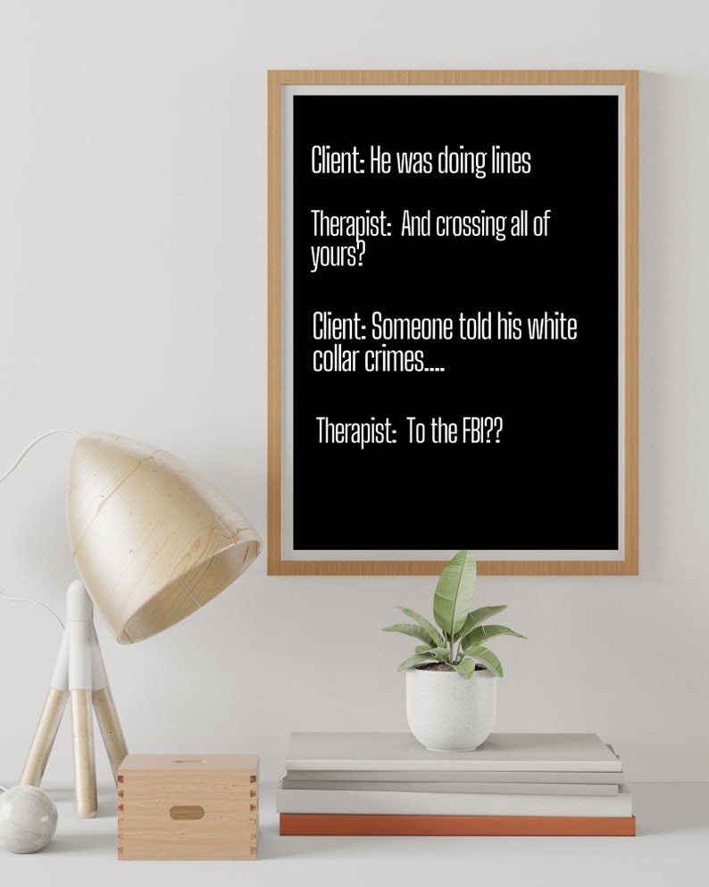 Taylor Swift Midnights Therapy-humorposter: counselingkantoordecor (digitale download) afbeelding 1