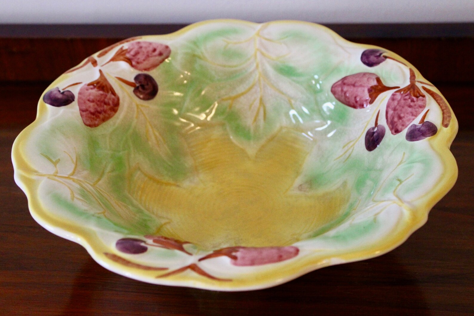 1940's Large Avon Ware Bowl Made by Avon Art Pottery Etsy