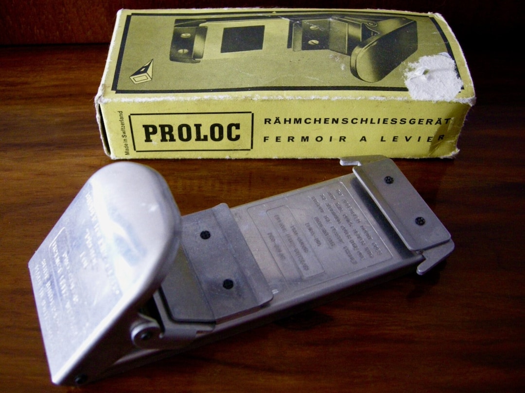 1980’s Proloc Slide Fastener ~ Photography Slides ~ Darkroom ...