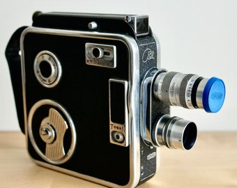 1950's Czech Meopta Cine Admira 8mm Camera ~ Made in Czechoslovakia ~ Model A 811A