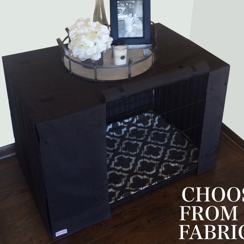 Personalized Custom Dog Crate Cover Silk Screen Name Etsy