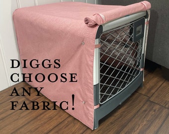 Custom Diggs *Choose Your Fabric* Crate Cover