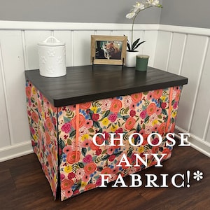 Custom Crate Cover **YOU CHOOSE FABRIC**