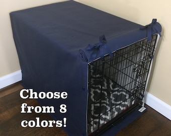 personalized dog crate cover