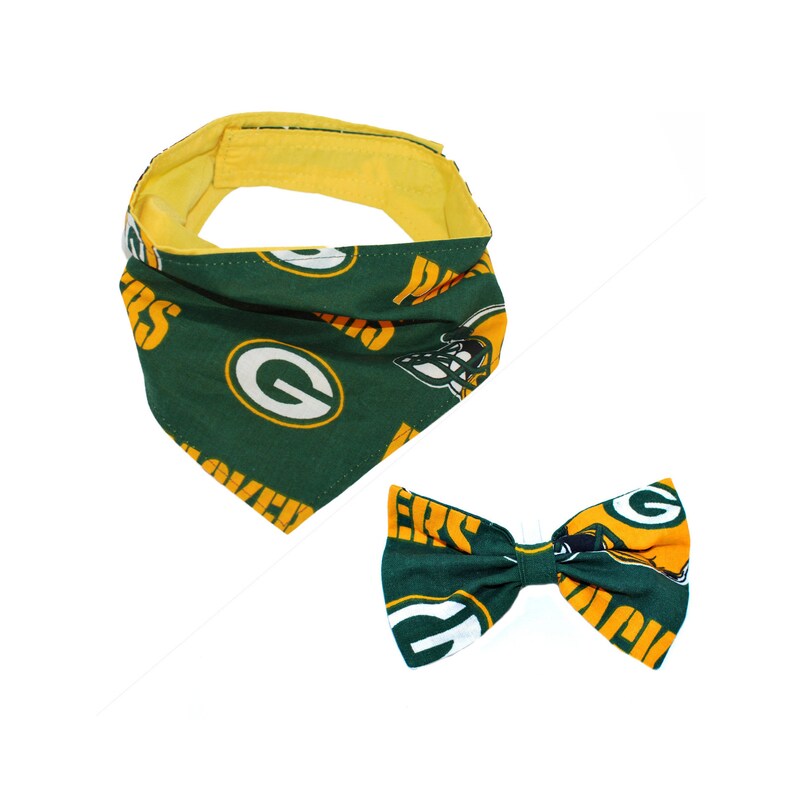 Packers Bandana or Bow Tie image 1