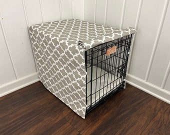 24x18x19" Crate Cover Taupe Moroccan