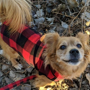 Red Buffalo Fleece Pullover Vest image 7