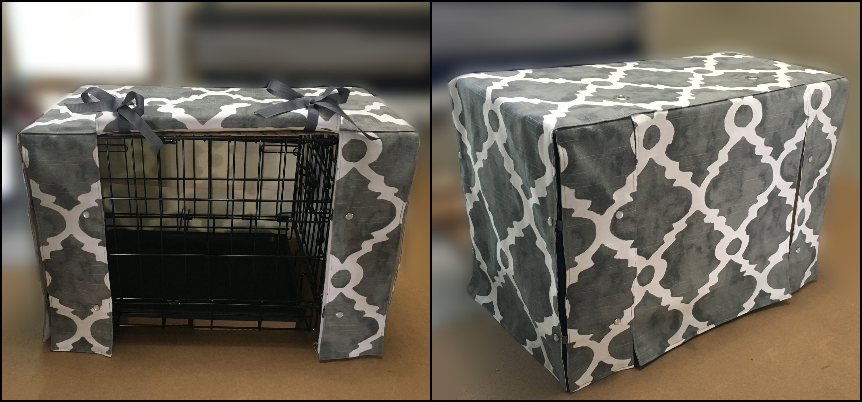 Custom Bordered Crate Cover **YOU CHOOSE FABRIC** - Etsy