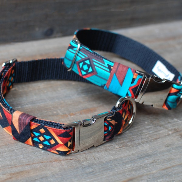 Aztec Pet Collar & Leash