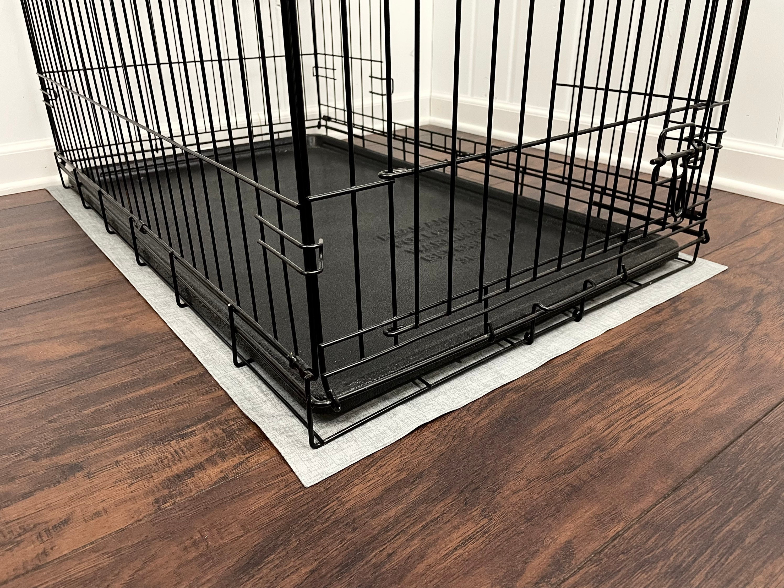 What to Put under Dog Crate to Protect Hardwood Floors?