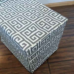 18x12x14 Crate Cover Greek Key image 2