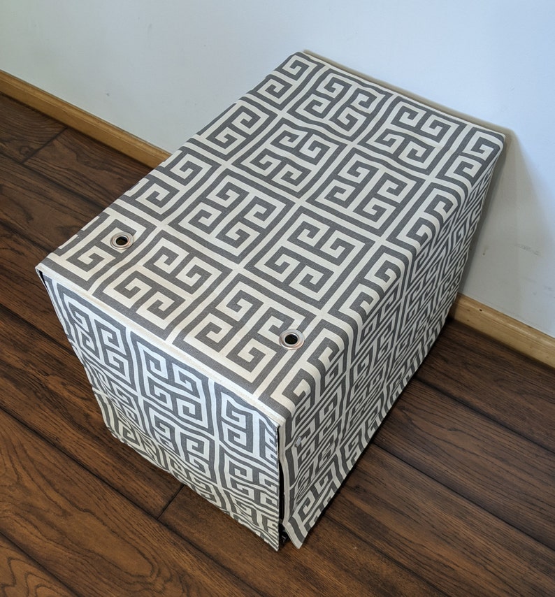 18x12x14 Crate Cover Greek Key image 4