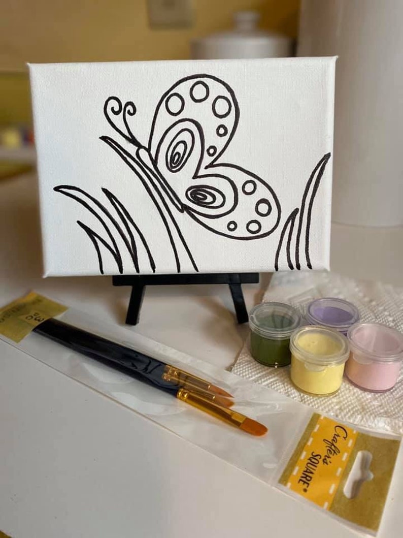 Predrawn Canvases 115 Pack Paint Party Art Party Birthday Etsy