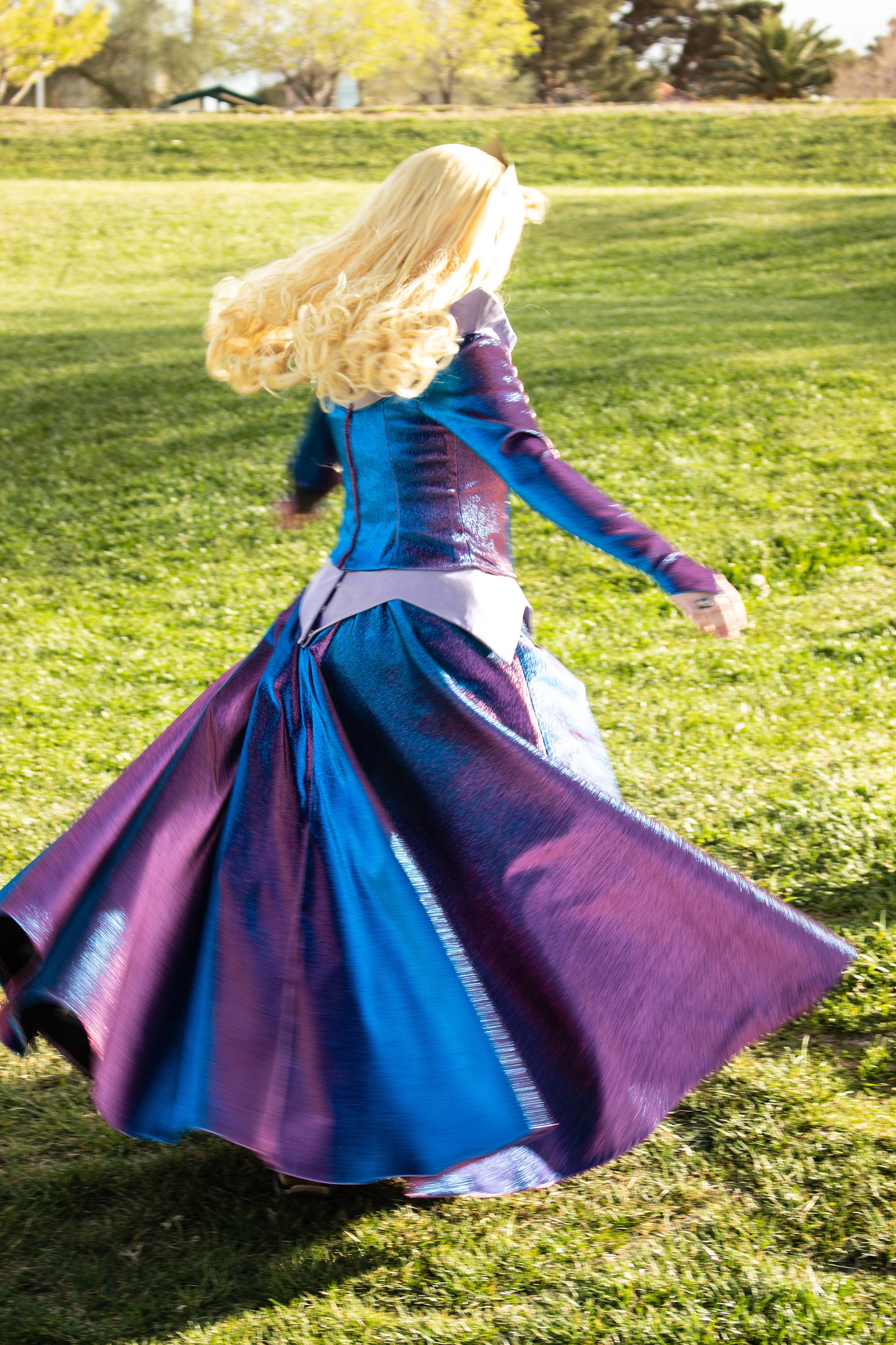 Custommade Color changing Aurora Sleeping Beauty Dress Etsy