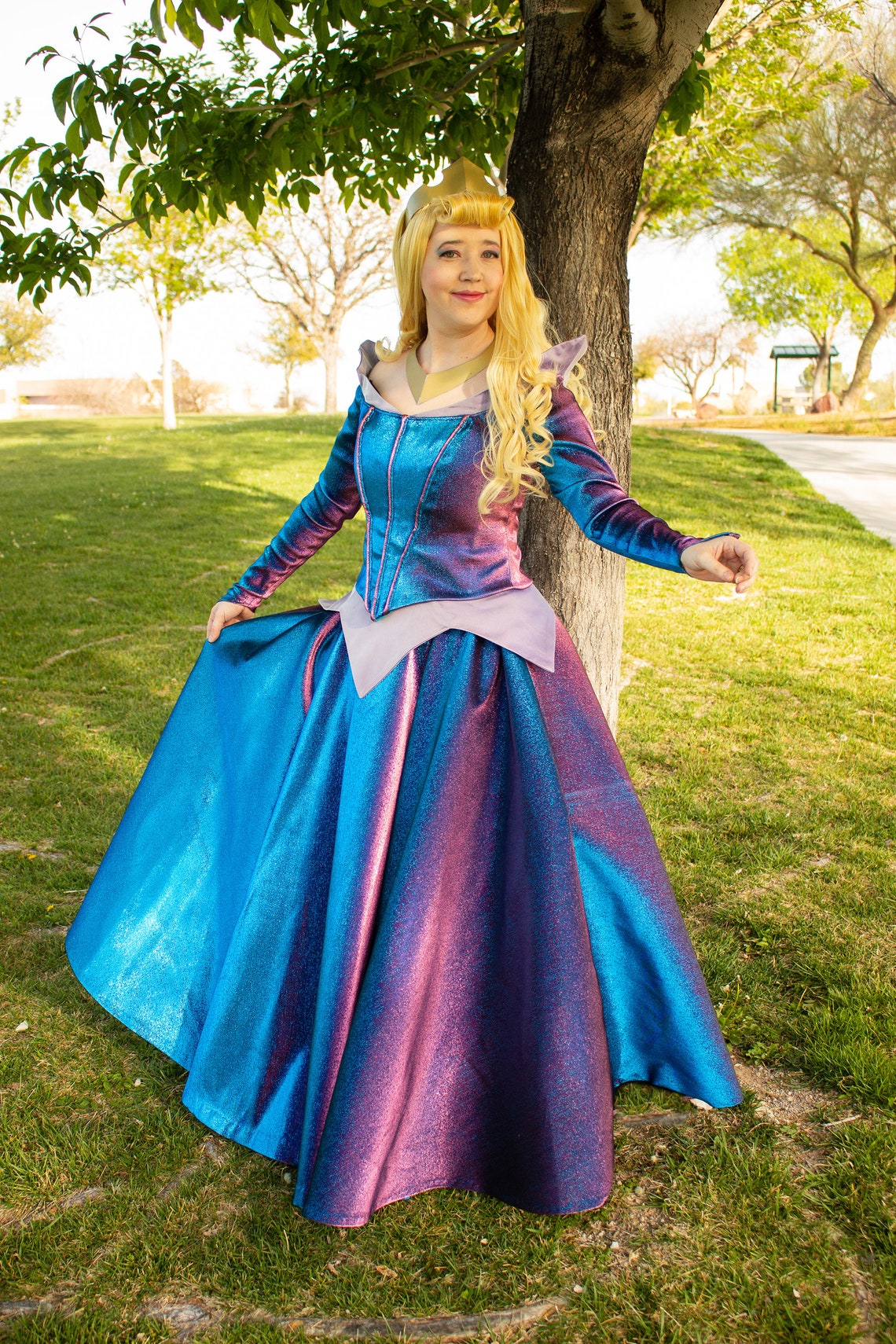 Custom-made Color changing Aurora Sleeping Beauty Dress | Etsy