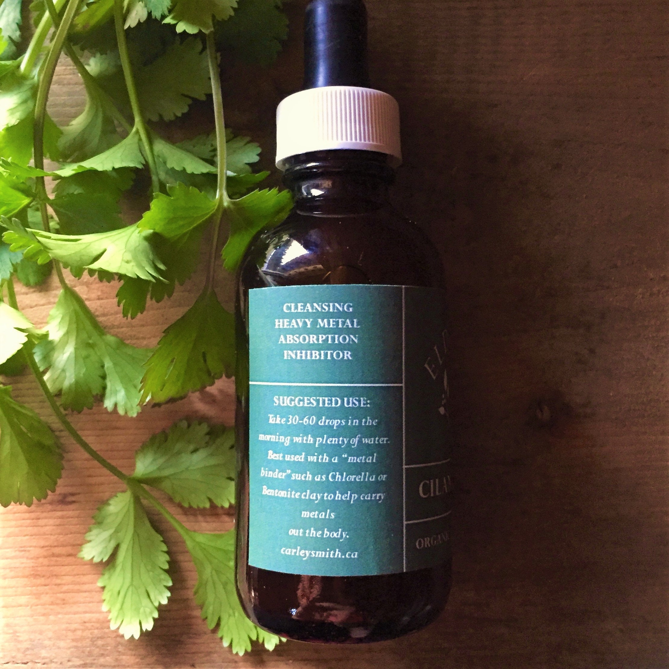 CILANTRO EXTRACT Organic Herbal Tincture for Metal Cleansing Etsy