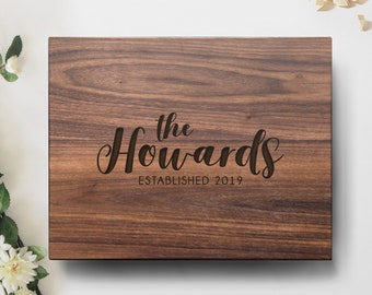 Custom Cutting Board, Engraved Cutting Board, Personalized Cutting Board, Closing Gift, Wedding Gift, Housewarming Gift, Anniversary Gift