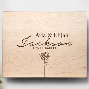 Personalized Cutting Board - Custom Cutting Board, Engraved Cutting Board, Housewarming Gift, Wedding Gift, Engagement, Anniversary