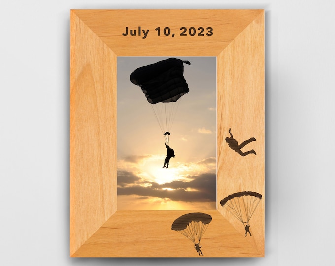 Skydiving Jewelry Sterling Pendant Skydiver Gift Outdoor Womens Fashion