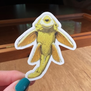 Green Phantom Pleco Sticker