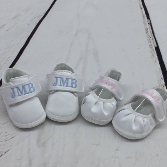 Monogrammed Baby Shoes | Etsy