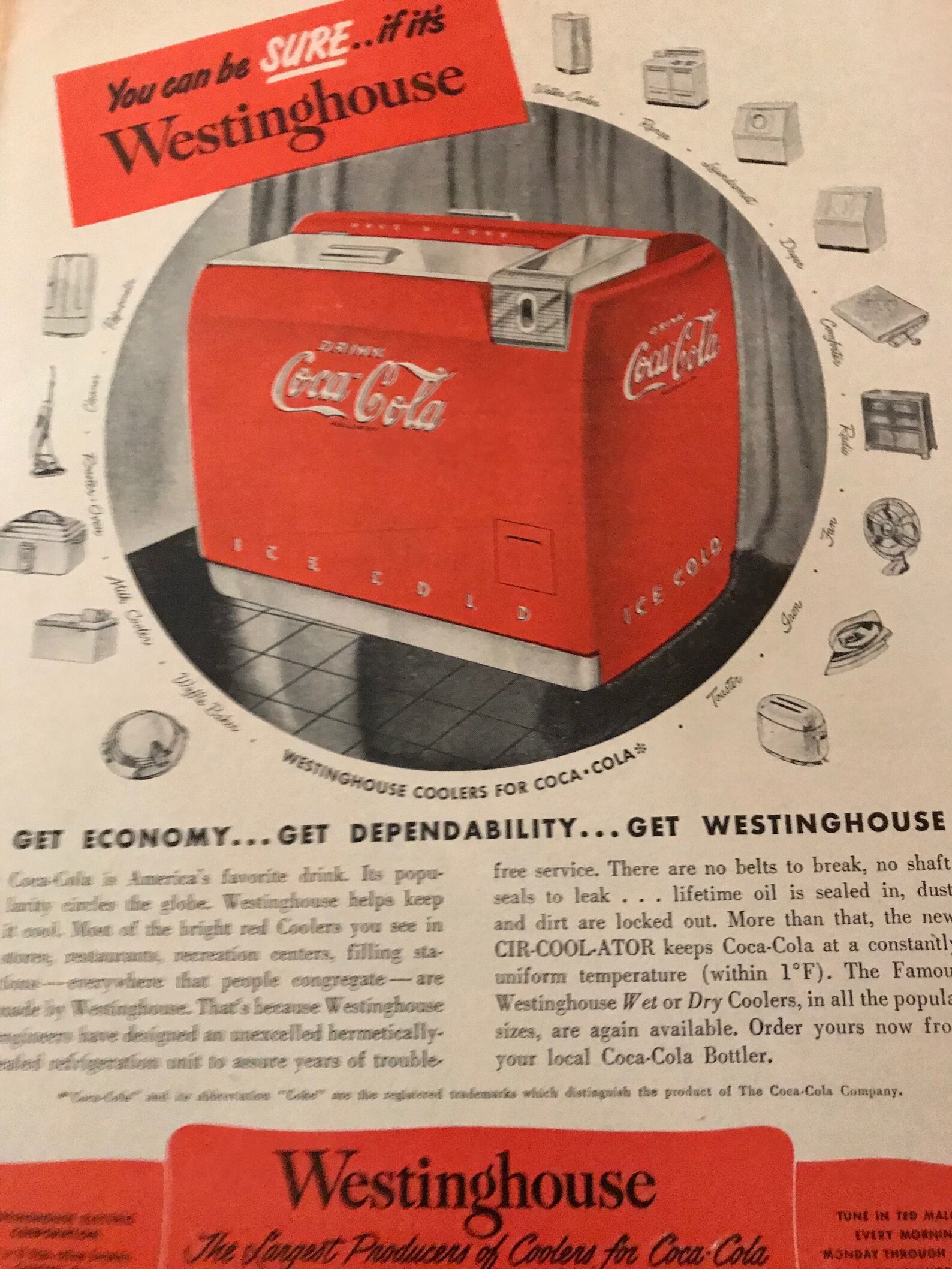 Classic Cocacola Dispensers Set of 4 Coke Coolers and Etsy