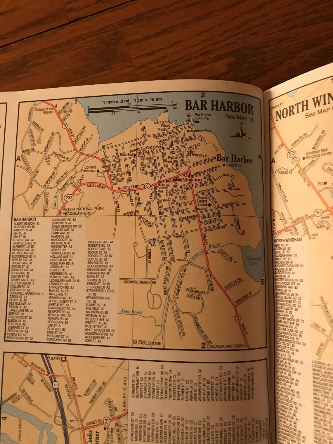 The Maine Atlas and Gazetteer The Great State of Maine Raw | Etsy
