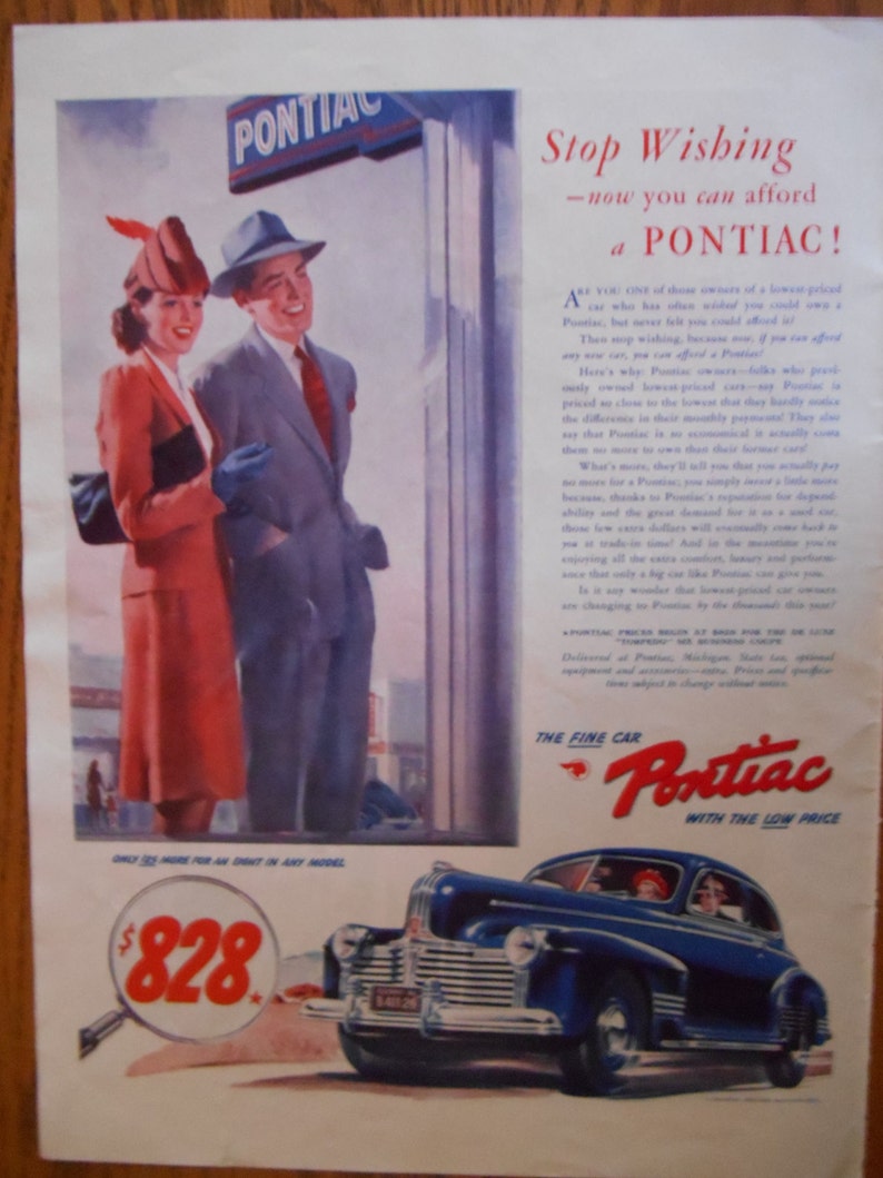 Zero Waste Gift: 1940s Coca Cola original Ad Not a Copy image 4