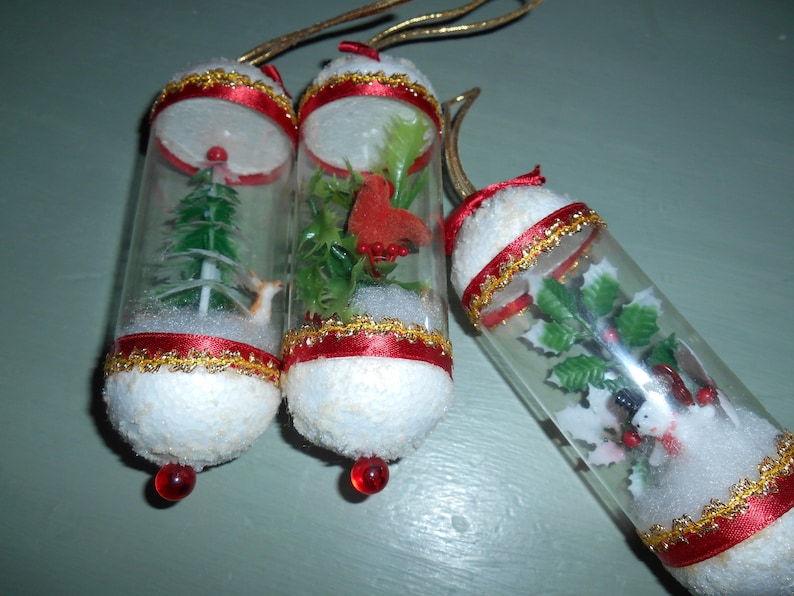 Weird Christmas Ornaments Homemade Christmas Mid Century Odd Etsy