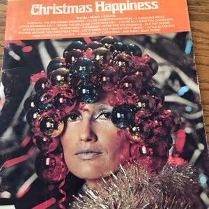 Get Your 60&#39;s Christmas Look Ready with Ornaments Galore for Wig Hair & White Lipstick, You Rock Girl, Fab, Groovy Christmas Weird Songbook